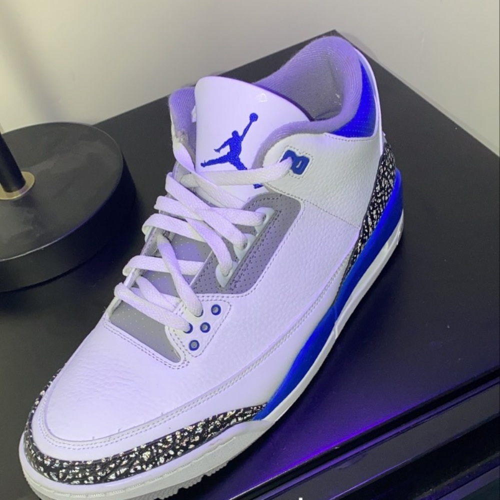 Jordan 3 racer blue